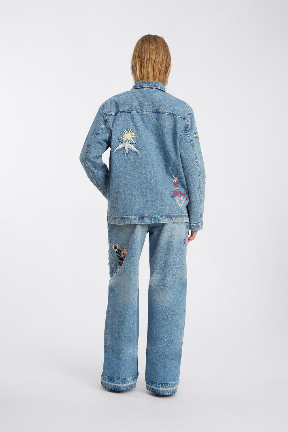 Braulia denimjakke - blå